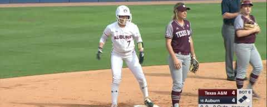 AUBURN SOFTBALL VS TAMU