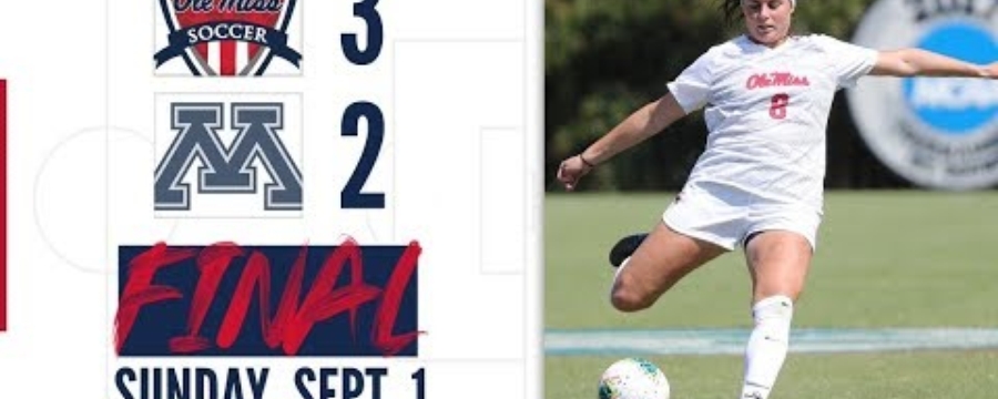 Ole Miss defeats Minnesota 3 - 2
