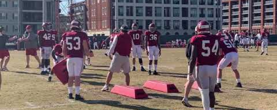 Alabama spring practice